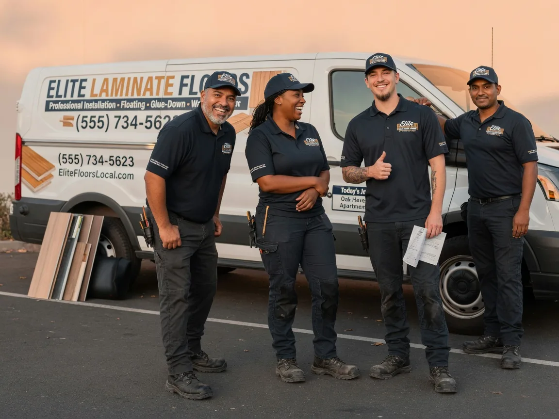 Laminate flooring installation company in Hiltons, VA